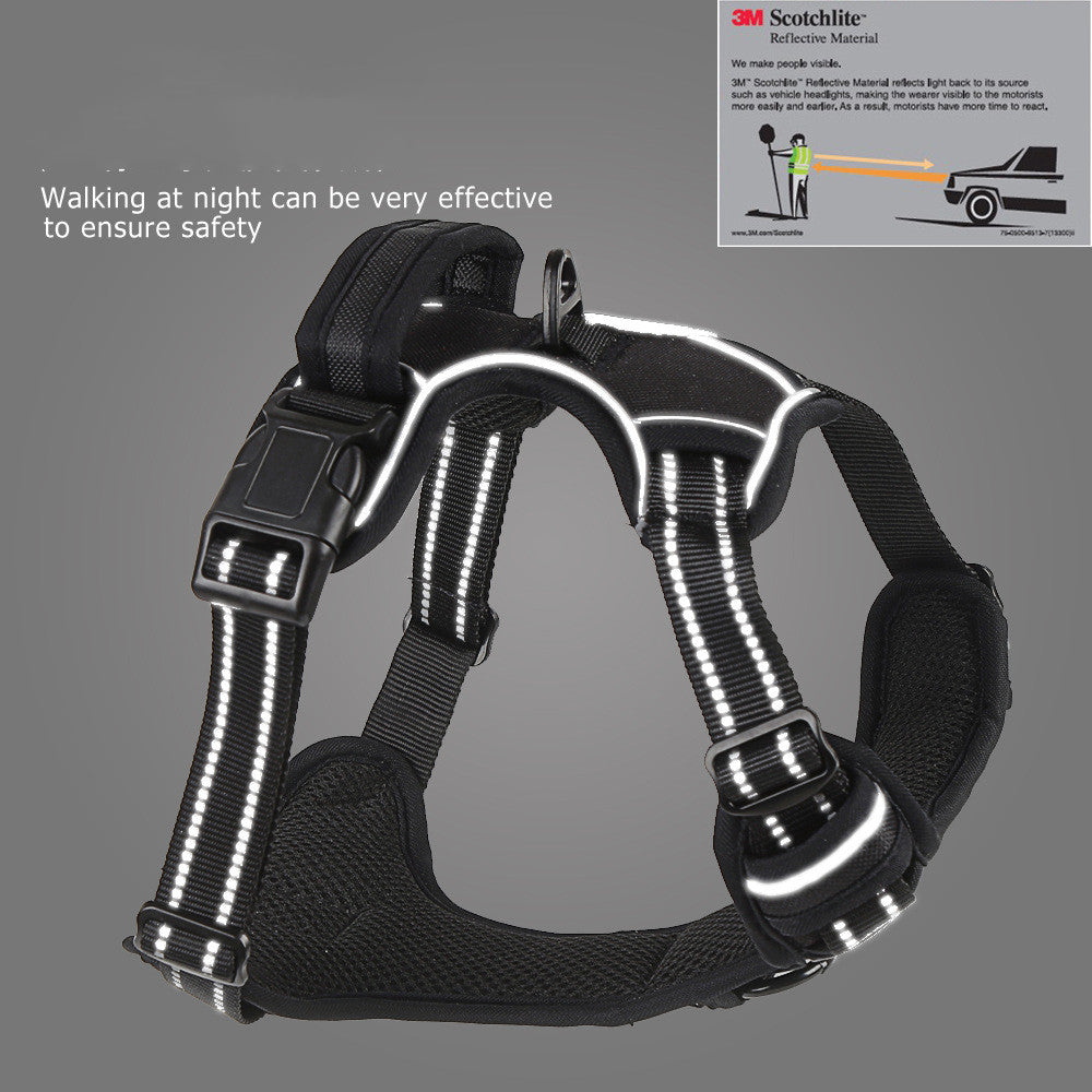 Dog Harness No Pull Breathable Reflective Pet Harness Vest Secondary image
