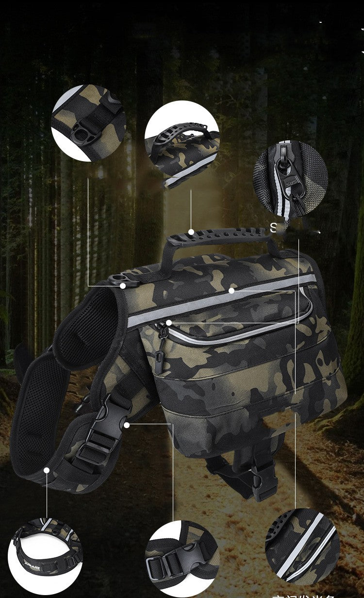 Outdoor Large Dog Backpack For Pets Secondary image