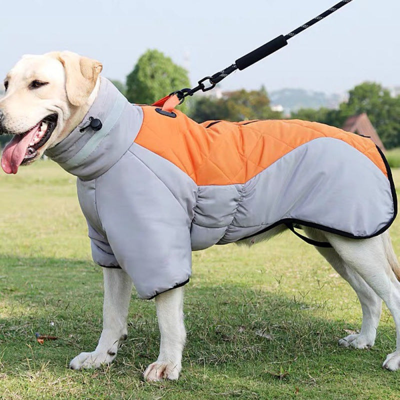 Warm Winter Dog Jacket | Thick Coral Velvet Pet Coat Secondary image